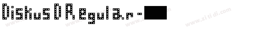 Diskus D Regular字体转换